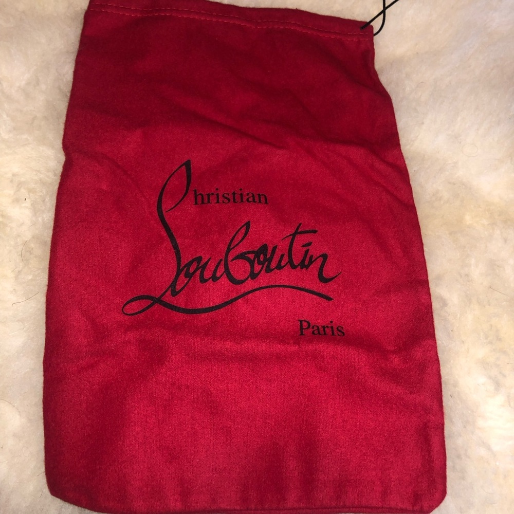Christian Louboutin dust bag brand new 9 x 14